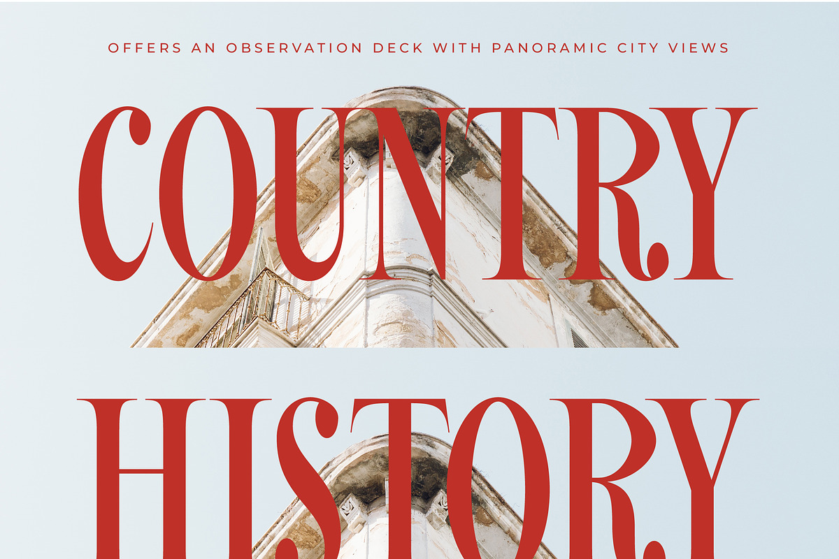 Mafian Tall Serif Display Font, a Serif Font by timelesstype.co (Photo 14 of 20)