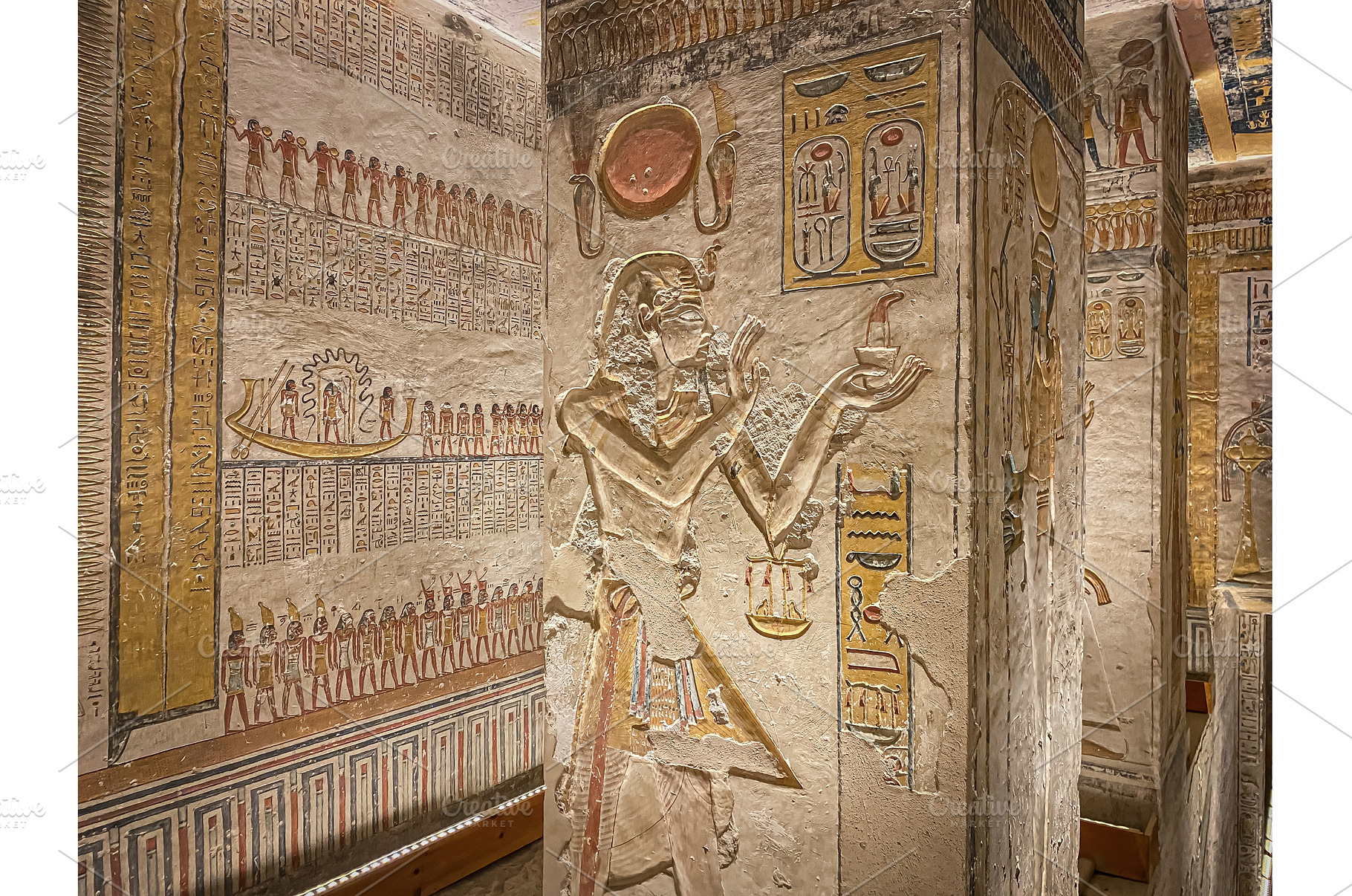 Tomb of Memnon KV9 in the Egyptian, an Architecture Photo by TatsianaSalauyova