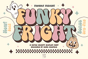 Funky Fright Font, a Handwritten Font by KengGraphic (Thumbnail 1 of 8)