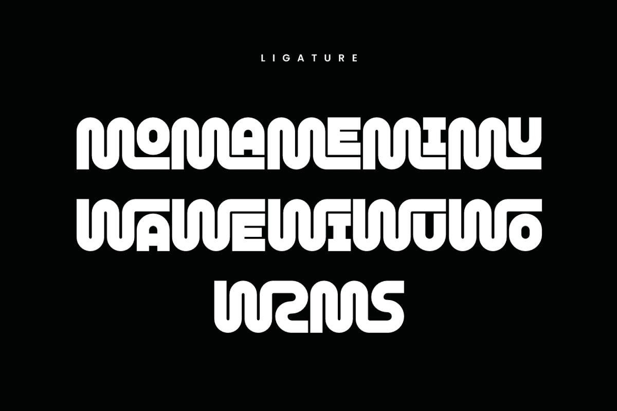 Moawi - Sports Font, a Sans Serif Font by QR Design Studio (Photo 7 of 8)