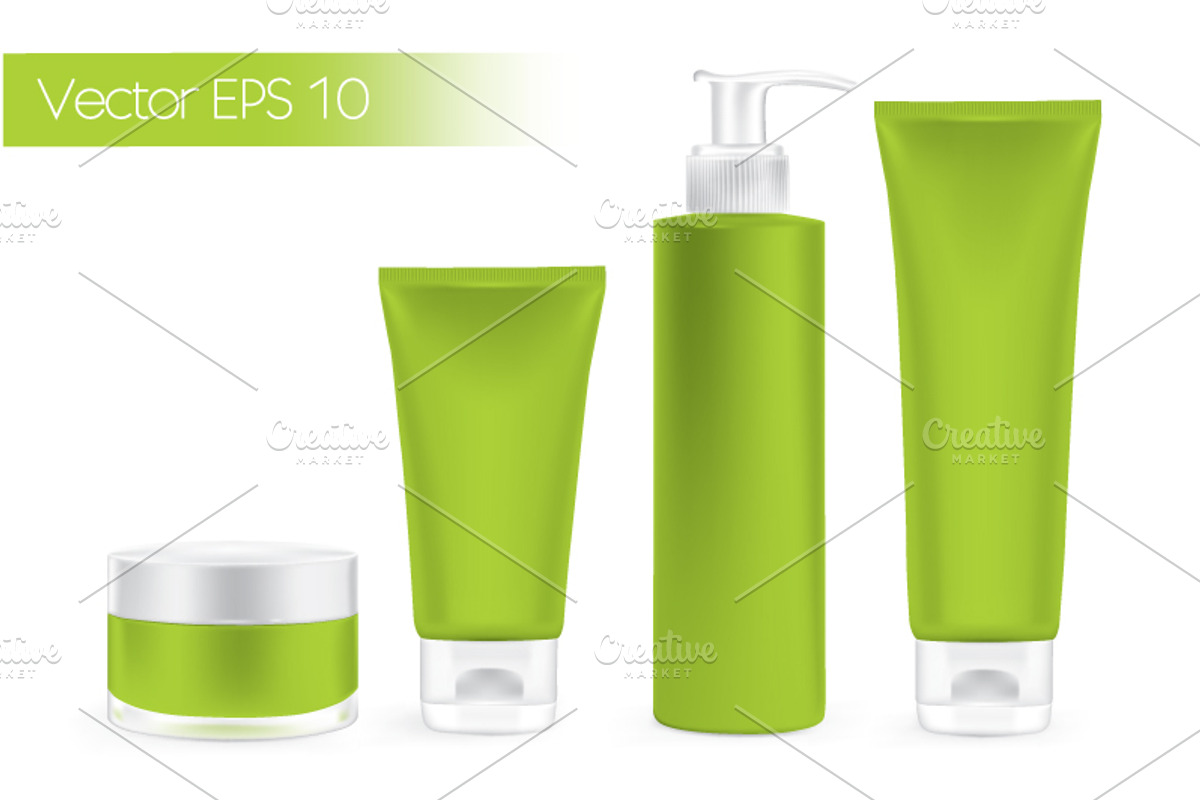 Packaging containers in color preview 3