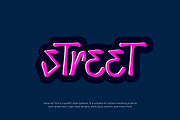 Jolistreet - Street Graffiti Font, a Sans Serif Font by QR Design Studio (Thumbnail 3 of 8)
