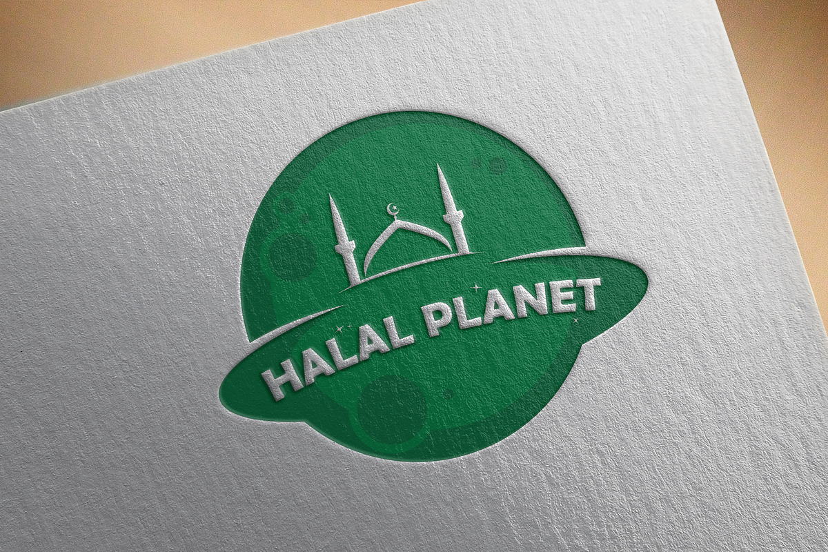 Halal Planet logo, a Branding & Logo Template by Piro Concept (Photo 3 of 5)