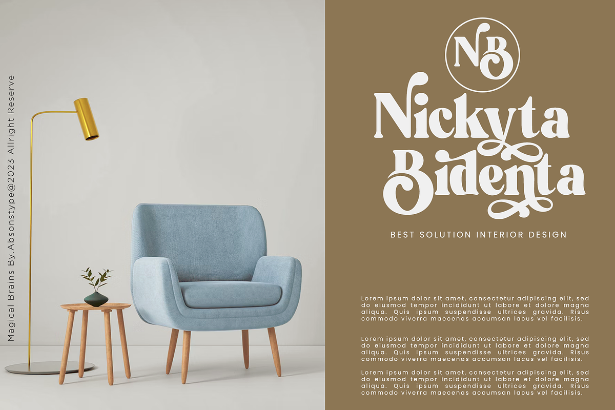 Magical Brains - Absonstype, a Serif Font by Absonstype (Photo 8 of 10)