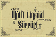 Alistair Morrison, a Font by LetterStock (Thumbnail 3 of 6)