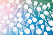 56 Ice Cream Cones, an Illustration by Lower Westside Print Shop (Thumbnail 4 of 5)