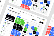 Task Management Admin Dashboard, an UI Kit Template by SquidPixey (Thumbnail 4 of 5)