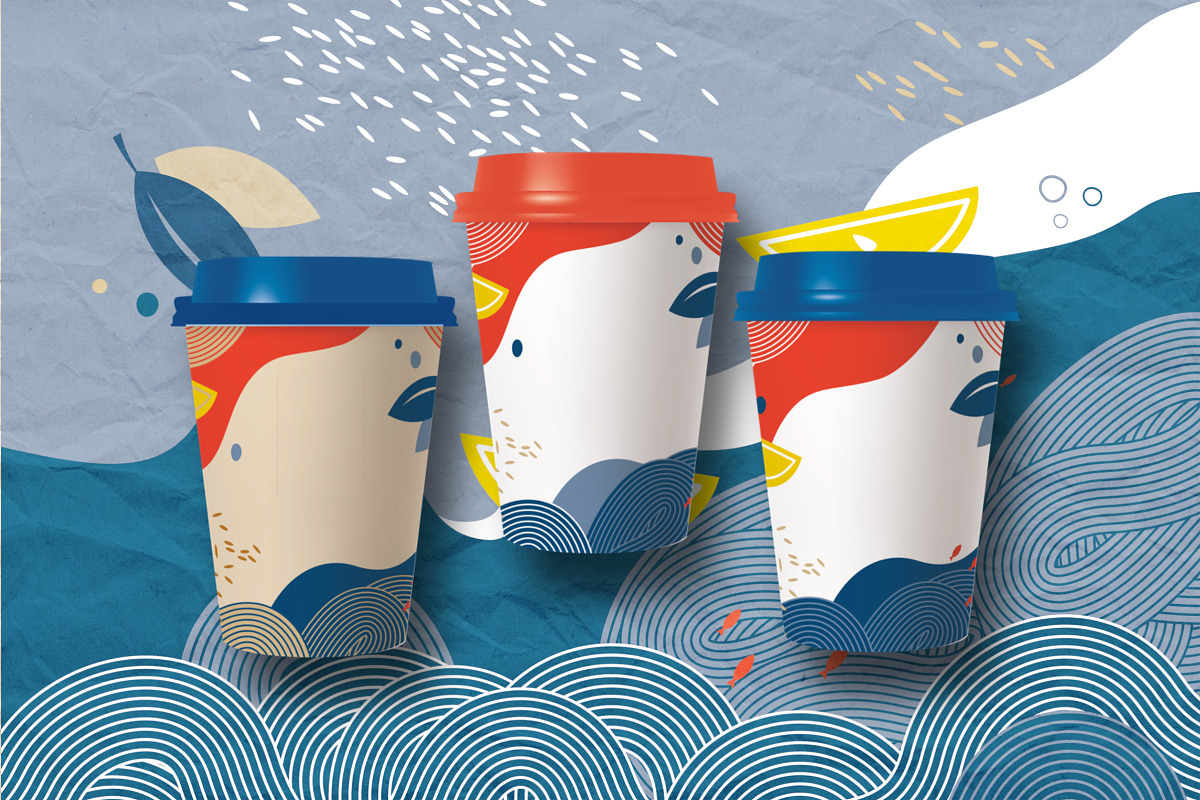 Fish & Sea Restaurant Brand Kit, a Branding & Logo Template by Schumacher Shop (Photo 2 of 12)