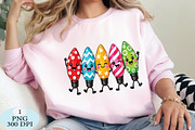 Colorful Christmas Light Bulbs PNG, a Seasonal Illustration by Daily.Designs (Thumbnail 3 of 5)