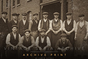 Vintage Sepia Photo Effect Template, a Social Media Template by DesignerCandies (Thumbnail 1 of 3)