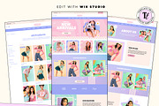 Bold Retro Aesthetic Wix Template, a Wix Template by Template Twist Shop (Thumbnail 2 of 10)