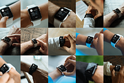 23 Apple Watch Real Photo Mockups, a Wearable Device Mockup by Xus Badia (Thumbnail 2 of 3)