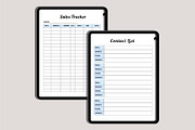Digital small Business Planner Canva, a Design Template by Designmela01 (Thumbnail 10 of 20)