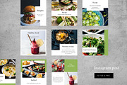 Food - social media template, a Social Media Template by Digital Breath templates (Thumbnail 3 of 6)