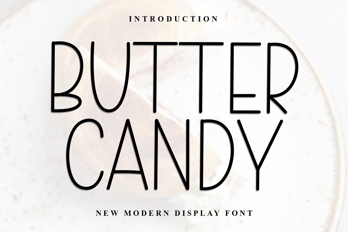 Butter Candy, a Sans Serif Font by InermediaSTUDIO (Photo 1 of 8)