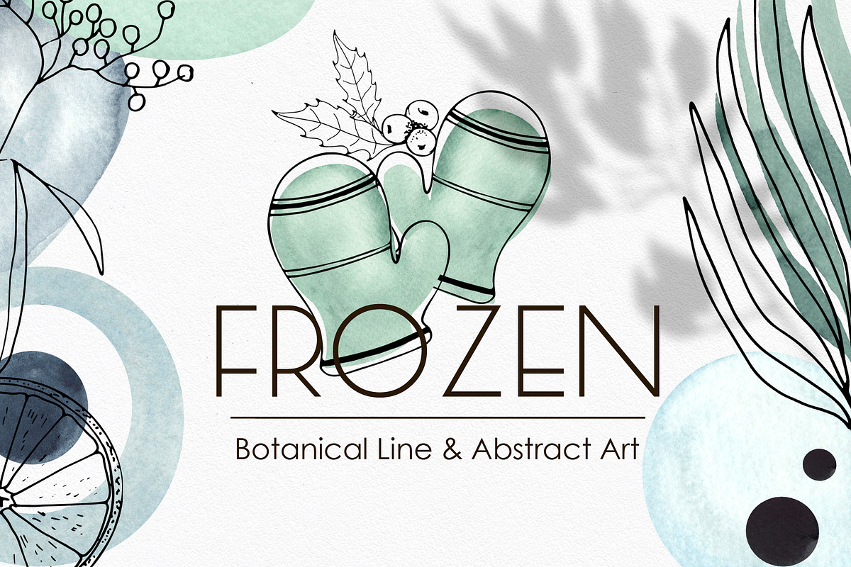 ABSTRACT  BUNDLE 4 in 1, an Object Graphic by Ana-Sakuta (Photo 2 of 31)