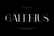 Galerius | Display Serif Font, a Serif Font by Kahade Studio (Thumbnail 1 of 10)
