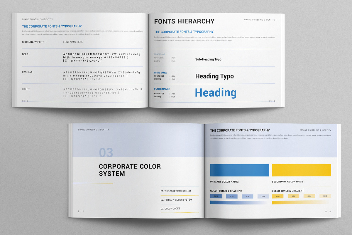 Brand Guideline & Identity Landscape, a Brochure Template by E-Type (Photo 5 of 8)