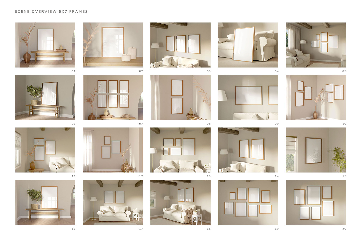 Frame Mockup Scene Collection, a Household Mockup by Ruben Stom (Photo 15 of 17)