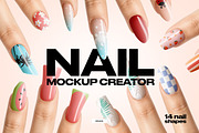 Nail Mockup Creator, a Mockup by rebrandy (Thumbnail 1 of 10)
