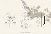 Vines Abstract Watercolor Clipart, a Decorative Illustration by whiteheartdesign (Thumbnail 7 of 9)