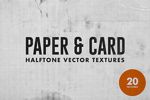 Halftone Paper & Card Vectors