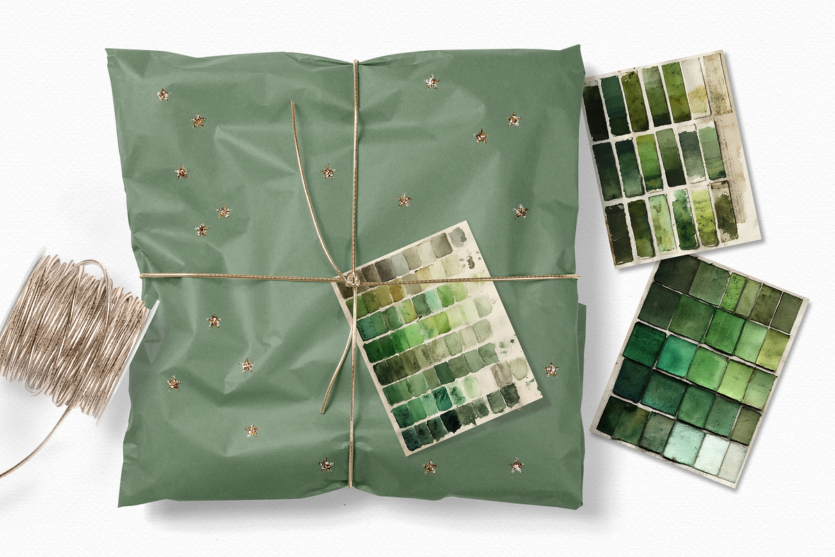 Forest Swatches, a Decorative Illustration by rileyBgraphics (Photo 5 of 6)