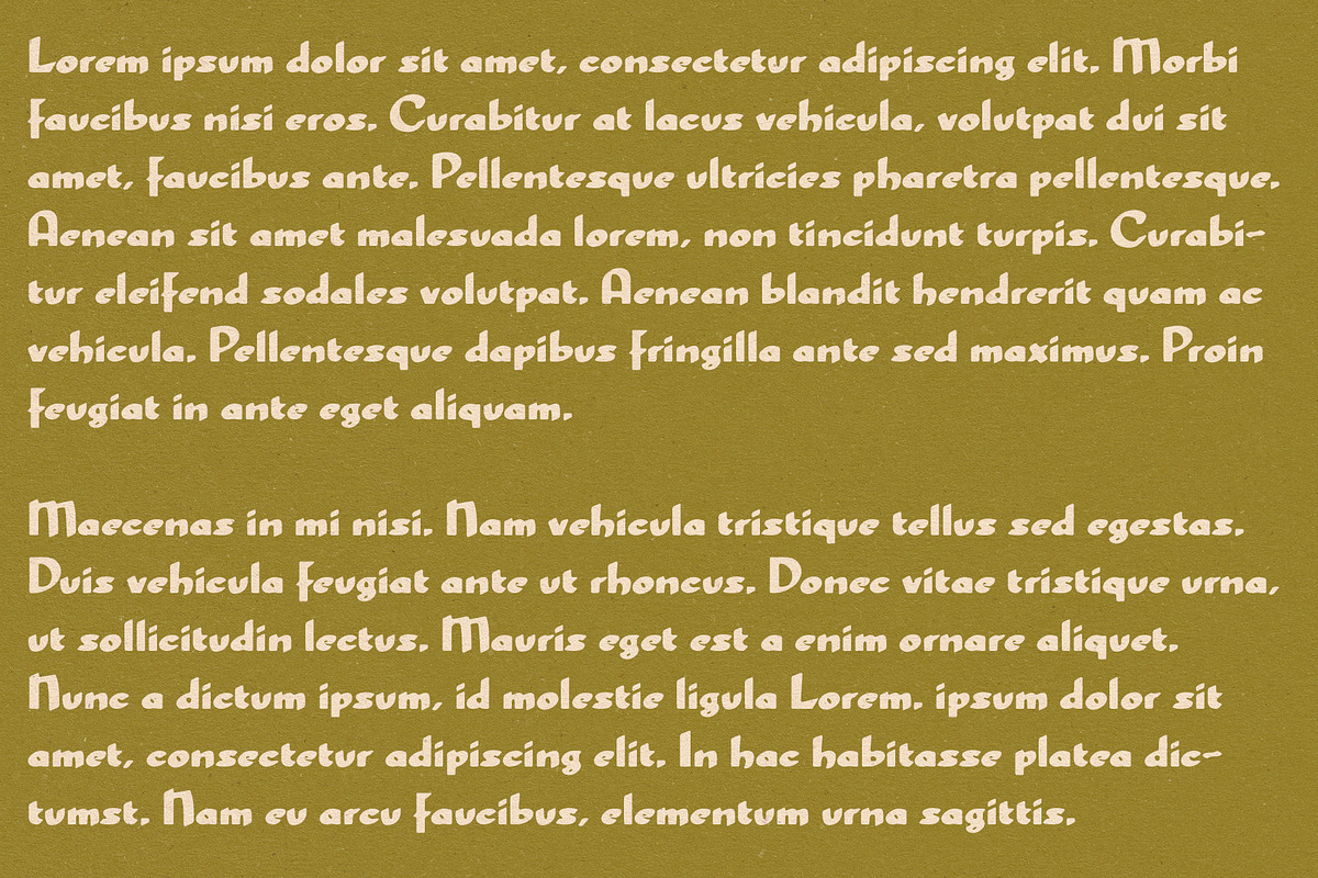 Quito Typeface, a Sans Serif Font by Bone Idle Goods (Photo 3 of 3)