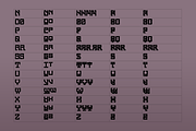 Defcon Cyberpunk Display (4 fonts), a Font by SelfBuild Type (Thumbnail 8 of 8)