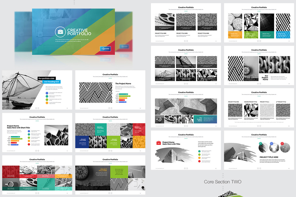 Business Presentation Mega Bundle, a Presentation Template by ...
