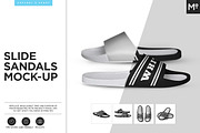Slide Sandals Mock-up, an Apparel Mockup by Mocca Mockups Store (Thumbnail 1 of 9)