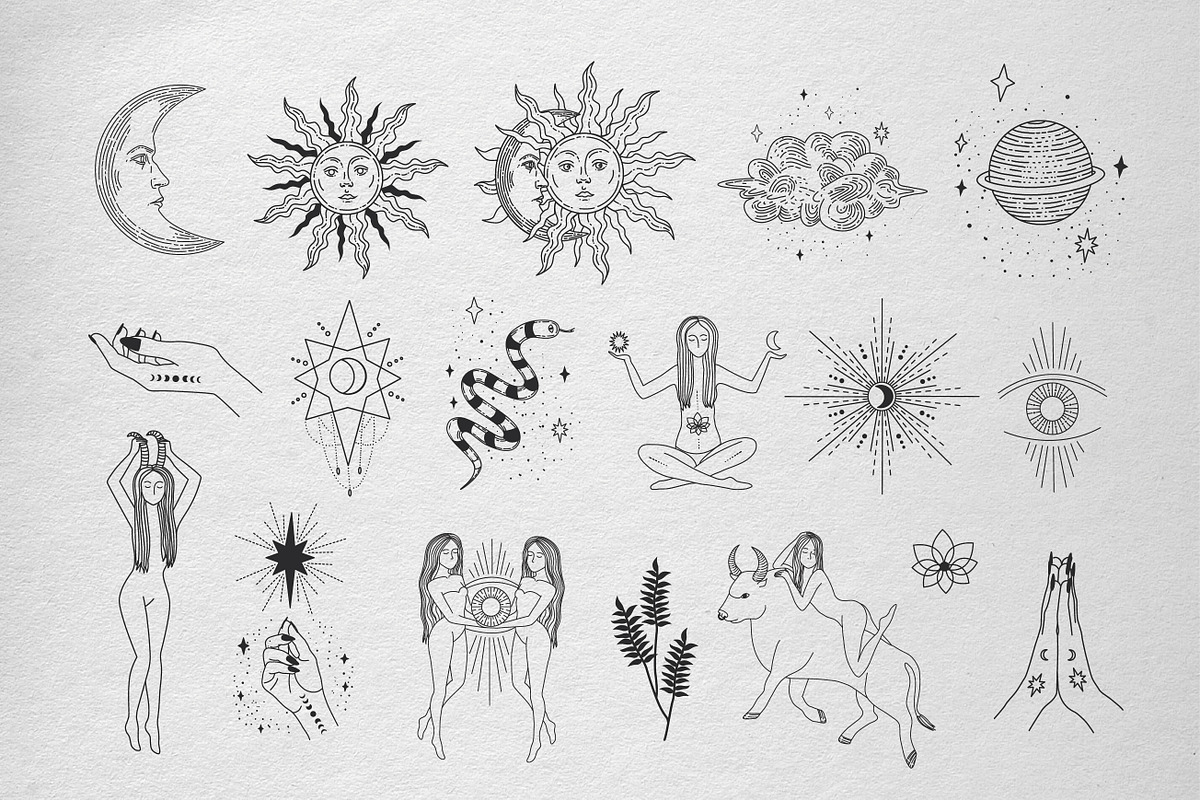 Mysticism and celestial elements, an Illustration by YuHusar (Photo 4 of 9)