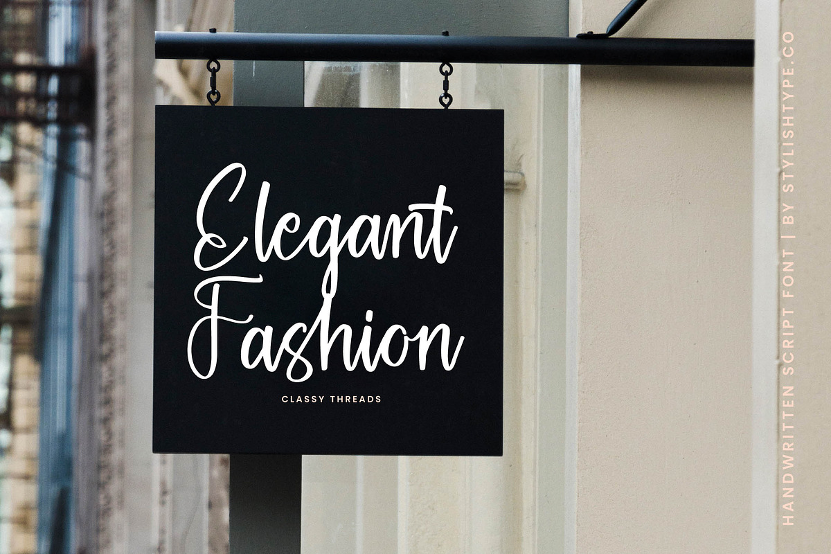 Nostalgic Frames Handwritten Script, a Script Font by stylishtype.co (Photo 11 of 20)