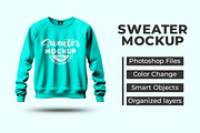 Sweater Mockup, a Hoody Mockup by Viswal Studio (Thumbnail 1 of 3)