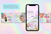 1000 Templates Brand Kit Pastel, a Social Media Template by CopertiniStudio (Thumbnail 5 of 8)