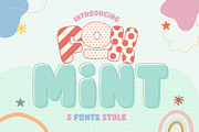 Fox Mint 5 Fonts Style, a Symbol Font by Fox7 By Rattana (Thumbnail 1 of 11)