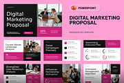 Digital Marketing Proposal, a Presentation Template by Sixtemp (Thumbnail 1 of 3)