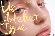 HENRI & PABLO paintbrush font, a Handwritten Font by ana & yvy (Thumbnail 12 of 15)
