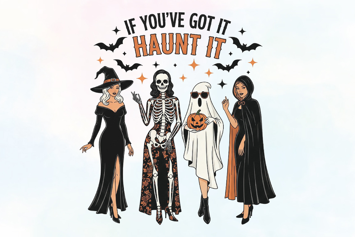 Sarcastic Halloween Haunt It PNG, an Illustration by CraftArtStudio (Photo 1 of 4)