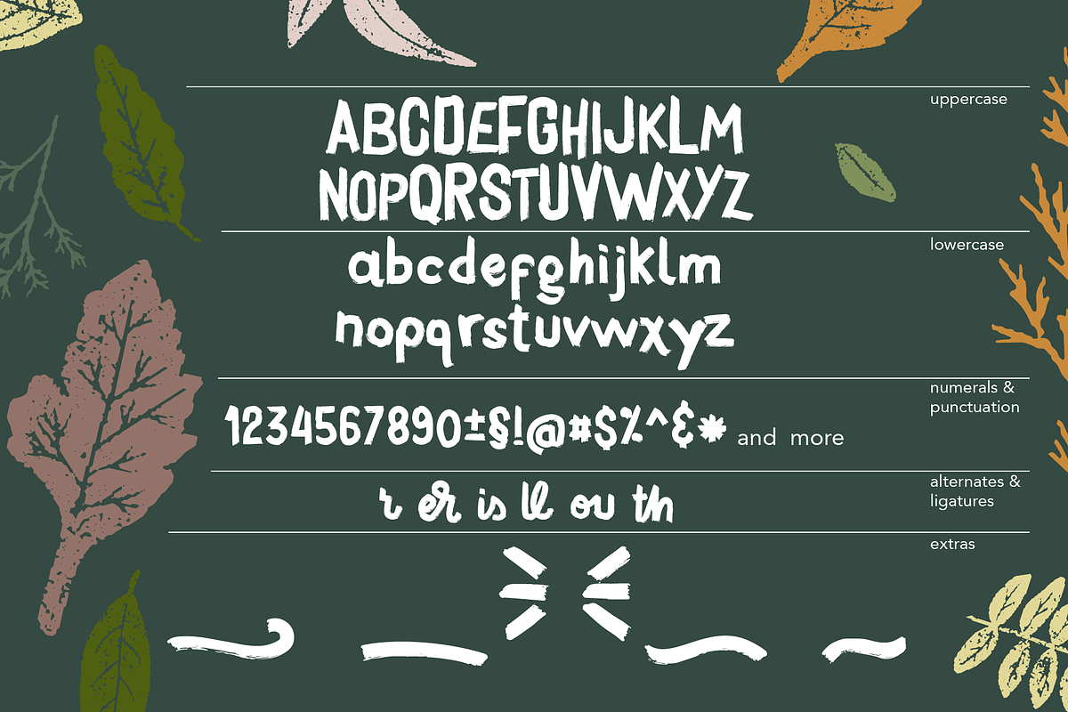 Herbs in Paradise, a Script Font by George Bourle (Photo 10 of 11)