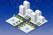 Bundle city set, a Technology Illustration by AlexZeL (Thumbnail 8 of 13)