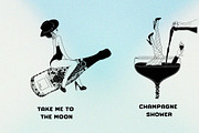 Disco Cowgirl Illustrations, an Illustration by Honey Island Studio (Thumbnail 6 of 7)