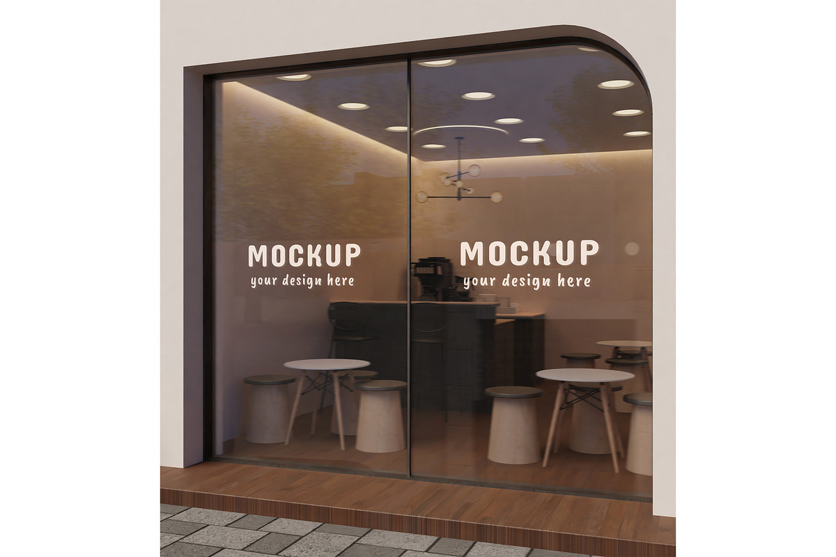 Signage & Storefront logo mockup, an Advertising Mockup by Mockthethics. (Photo 11 of 13)