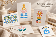 Ethnic Floral & Geometric Ornaments, a Decorative Illustration by Anna Studio (Thumbnail 2 of 12)