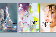 2027 Modern Wall Calendar Template, a Stationery Template by R-studio (Thumbnail 2 of 8)