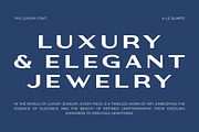 Le Quarte - Modern Luxury Sans Serif, a Sans Serif Font by Typia Nesia (Thumbnail 4 of 12)