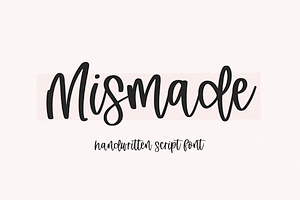 Mismade Modern Script Font