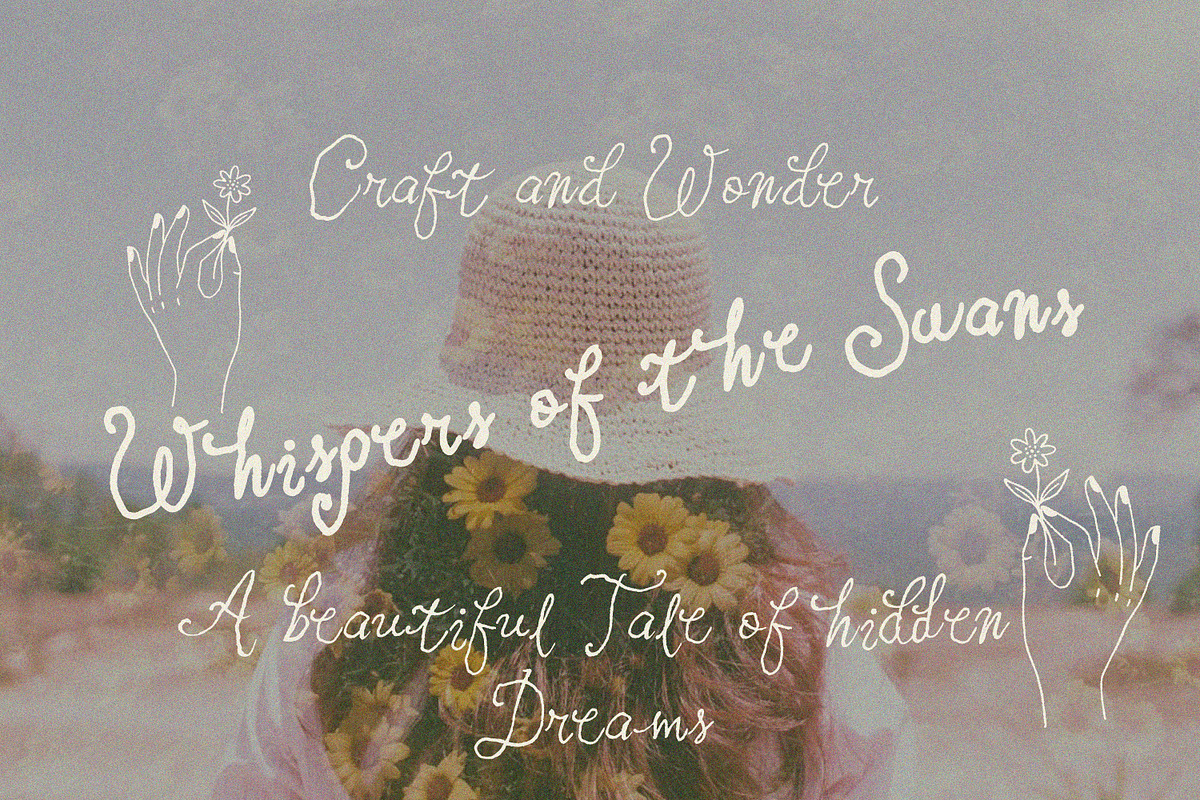 Antique Script Whimsical font, a Handwritten Font by MaxArt Foundry (Photo 7 of 9)