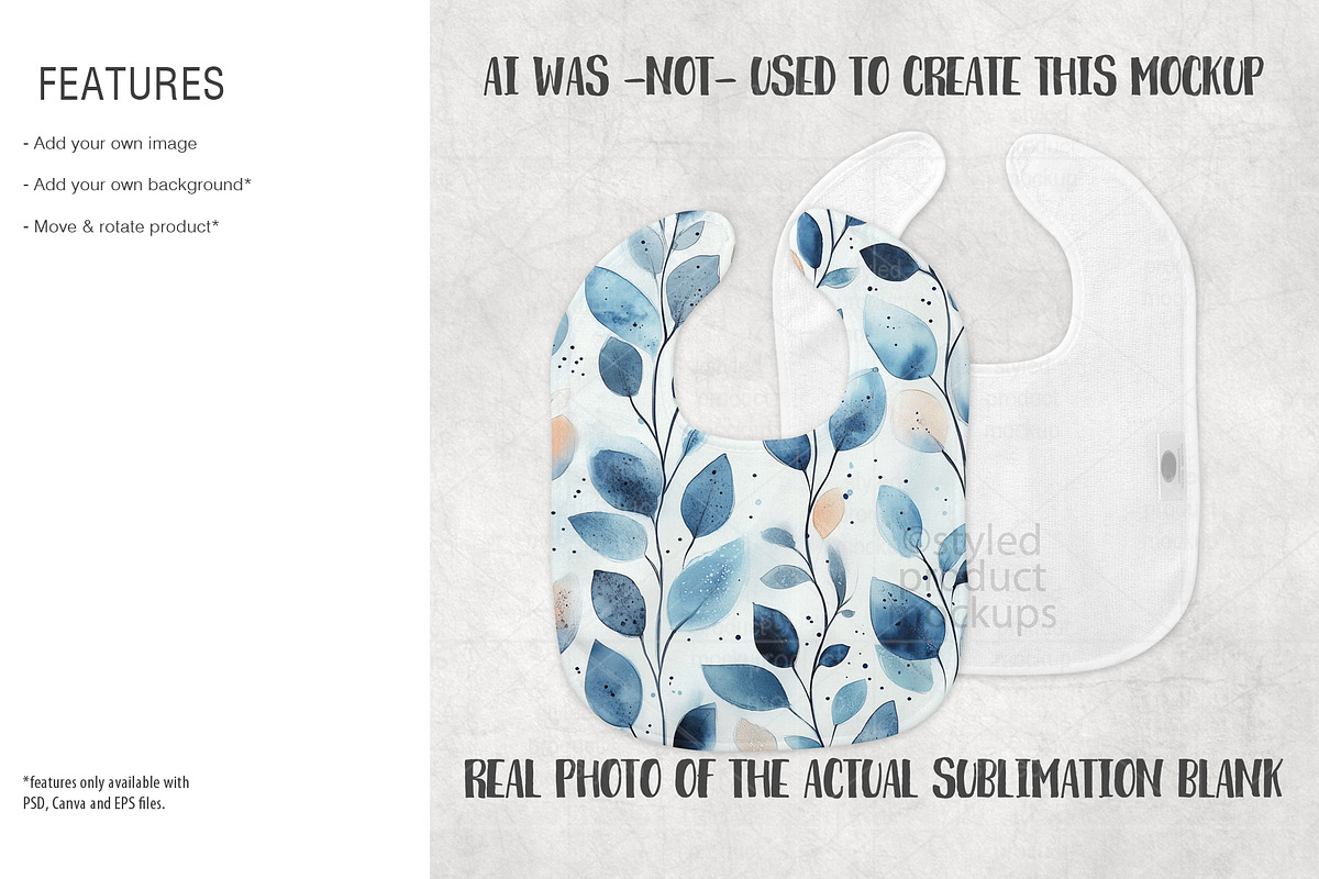 Baby Gift Set Mockup Bundle, a Merchandise Mockup by StyledProductMockups (Photo 5 of 9)