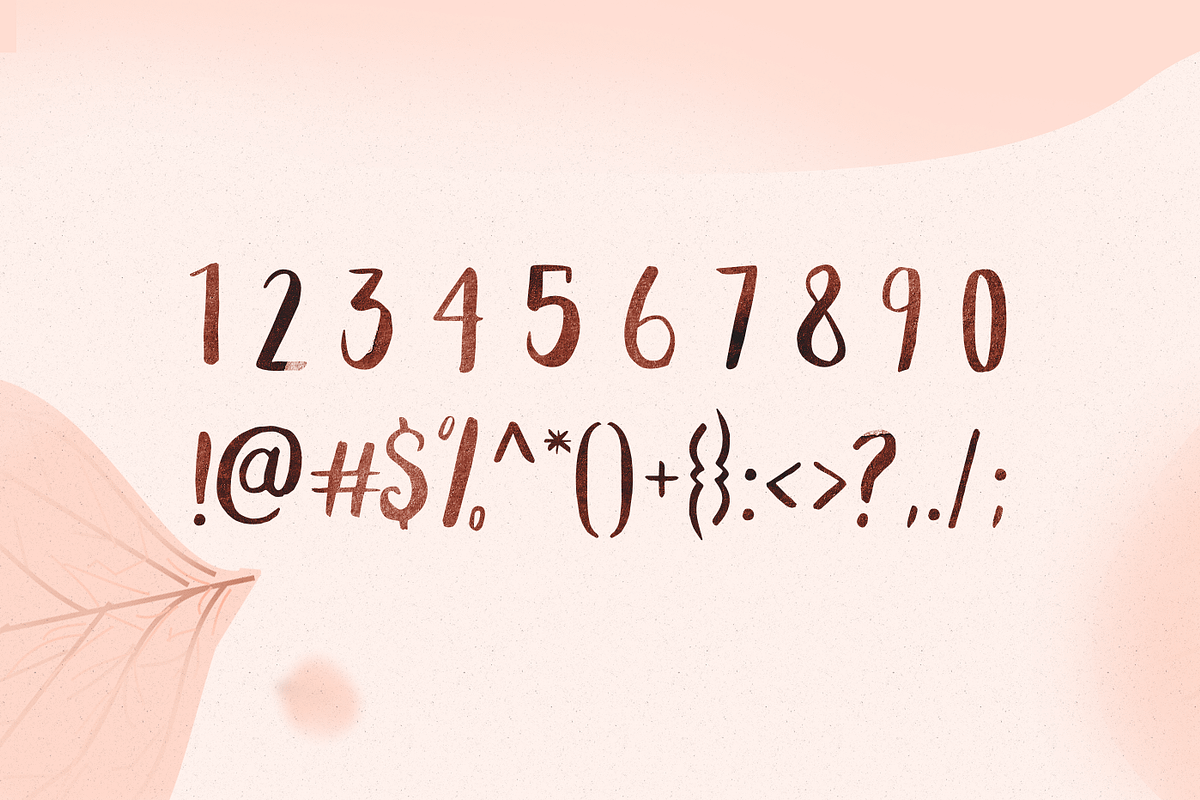 Peomy Simple Script Font preview 6